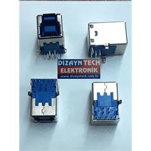 USB 3.0 DİŞİ SOKET-USB 3.0 DİŞİ-USB 3.0  B TİPİ DİŞİ