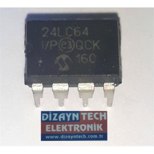 24LC64-24LC64 DİP-24LC64 I/P