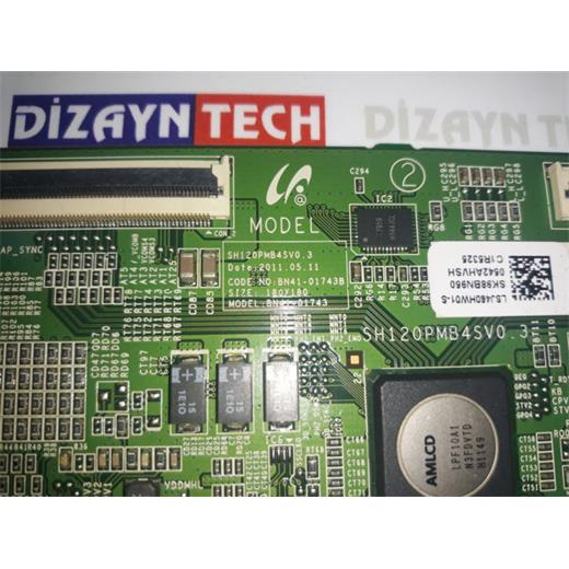 BN41-01743,SAMSUNG UE46D6510 T-CON KART