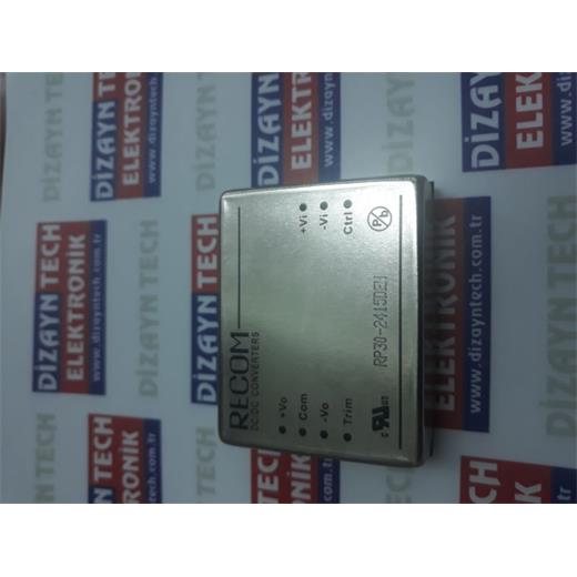 RP30-2415DEW-RP30-2415DEW DC\DC CONVERTERS-RECOM DC/DC CONVERTERS