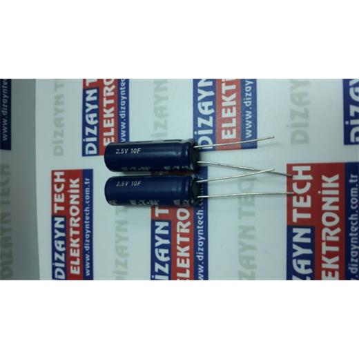 10F 2.5V SUPERCAPACİTORS